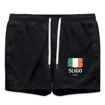 Sligo - Badeshorts - Schwarz - Vorne - AI Model Male 185 light (185cm)