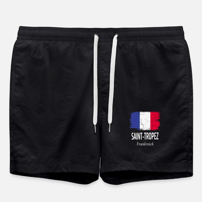 Saint-Tropez - Swim Trunks - black