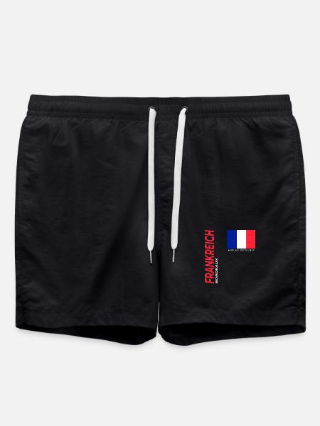 Bordeaux - Badeshorts - Schwarz