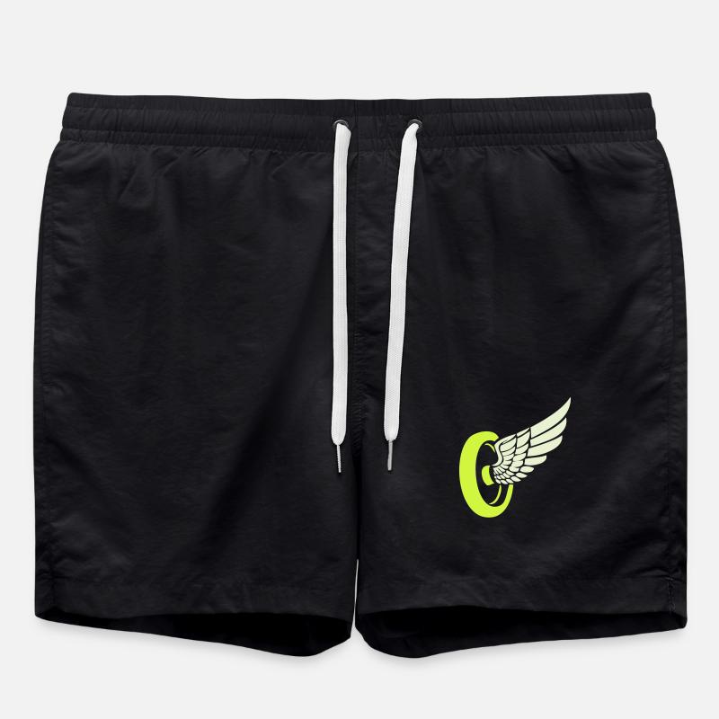 Wheel Wing - Swim Trunks - black