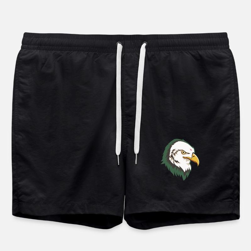 Eagle Head - Short de bain - noir