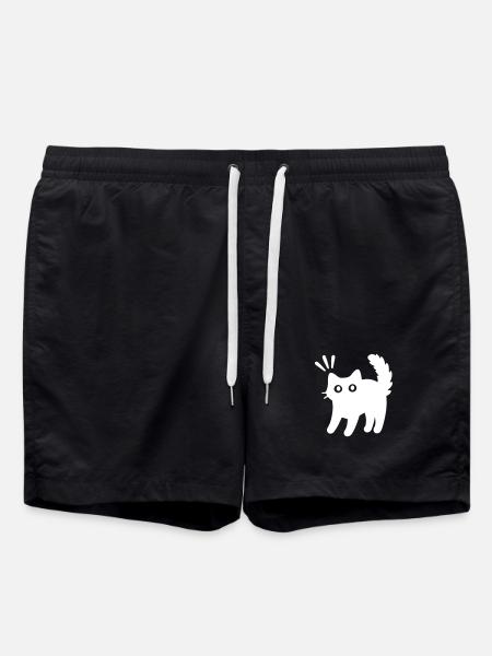 Chat Chat - Short de bain - noir