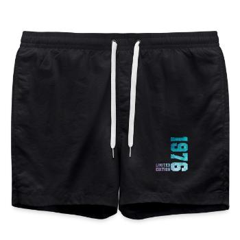 1976 Édition Limitée 50 ans anniversaire - Short de bain - noir - Devant - AI Model Male 185 light (185cm)