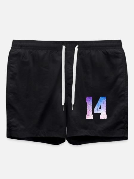 Issue 14 – 14th Anniversary Gift - Swim Trunks - black