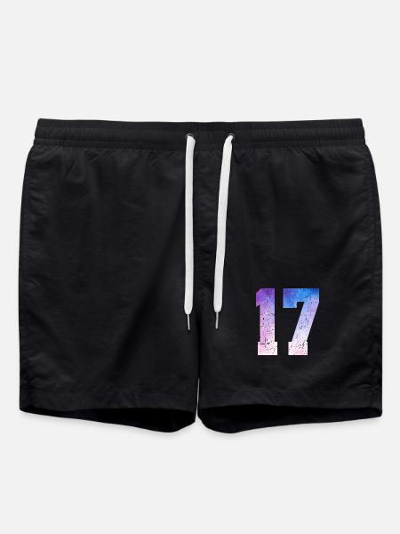 Issue 17 – 17th Anniversary Gift - Swim Trunks - black