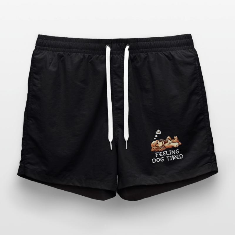 Feeling Dog Tired Cocker Spaniel Cockerhund Cocker Swim Trunks