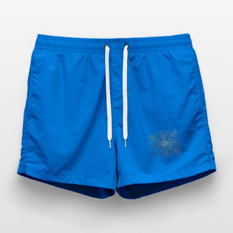 Platine Core cpu Computer Nerd pc humor geek code Swim Trunks