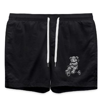 Nounours - Short de bain - noir - Devant - AI Model Male 185 light (185cm)
