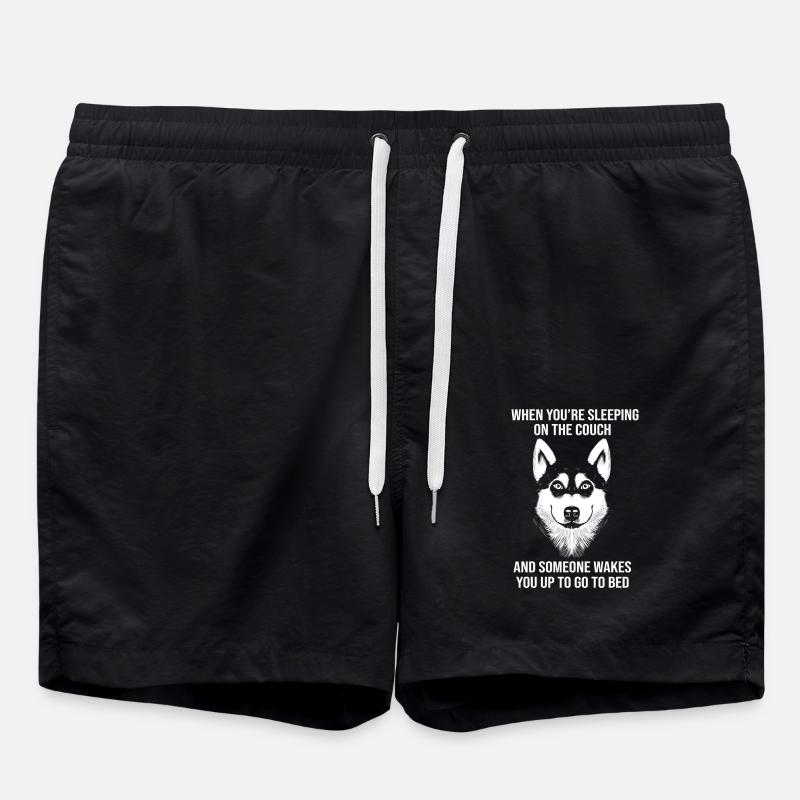 Rauque - Short de bain - noir