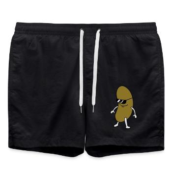 Cool Bean - Swim Trunks - black - Front - AI Model Male 185 light (185cm)