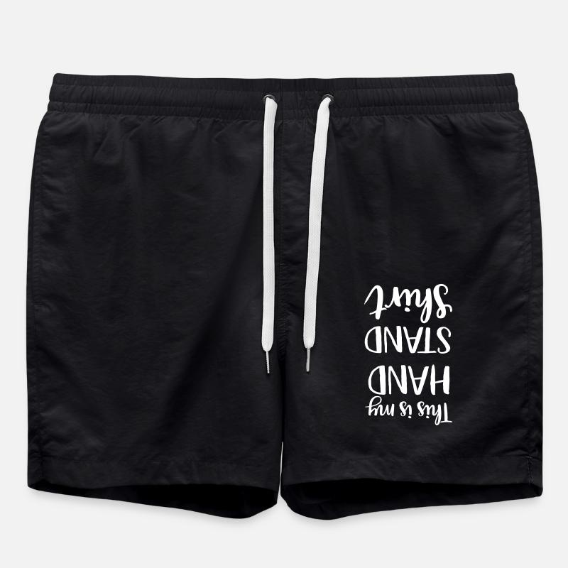 HANDSTAND - Swim Trunks - black