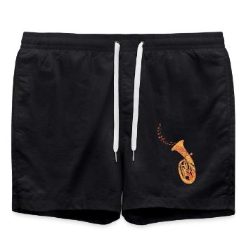 cor ténor e 118 - Short de bain - noir - Devant - AI Model Male 185 light (185cm)