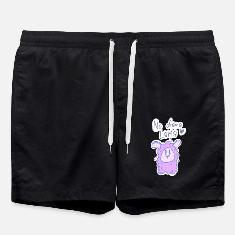 Lama2 - Short de bain - noir