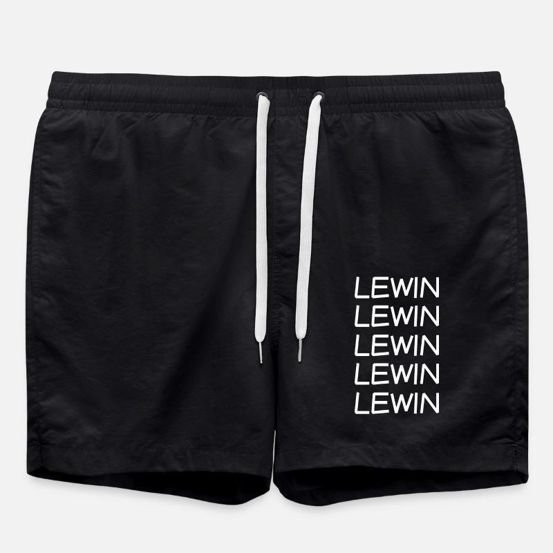 Lewin - Badeshorts - Schwarz
