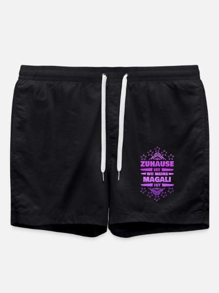 Geschenk für Magali - Badeshorts - Schwarz