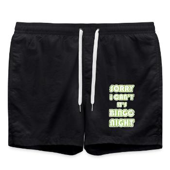 Bingo - Swim Trunks - black - Front - AI Model Male 185 light (185cm)