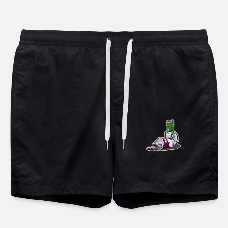 Grenouille à huile - Short de bain - noir