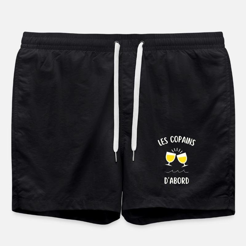 Les copains d'abord - Short de bain - noir