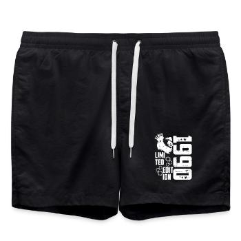 1990 Born Limited Edition - Swim Trunks - black - Front - AI Model Male 185 light (185cm)