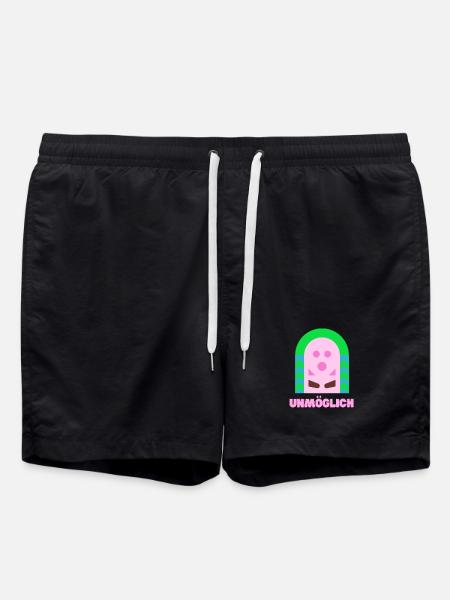 Unmöglich - Badeshorts - Schwarz