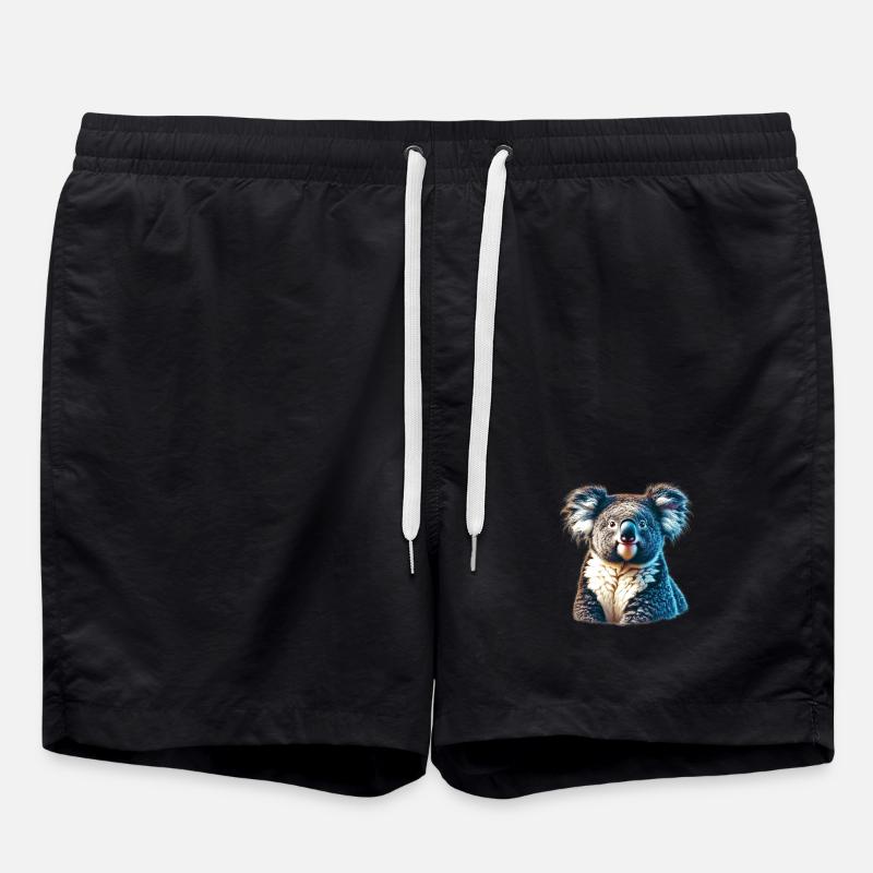 Koala - Swim Trunks - black