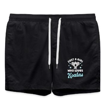 Koala Koala Ours - Short de bain - noir - Devant - AI Model Male 185 light (185cm)