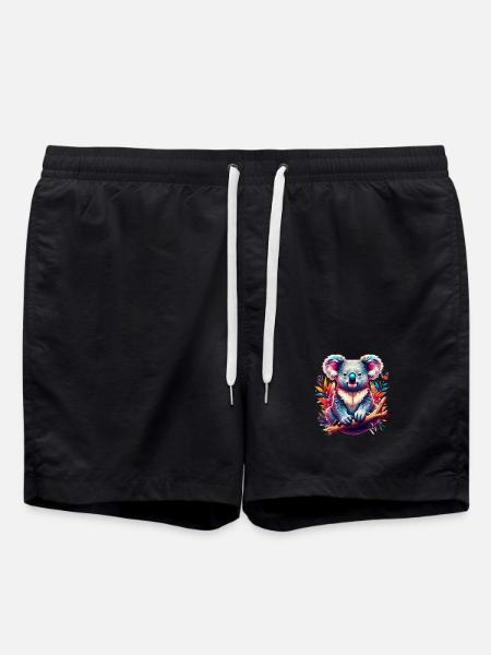 Koala - Swim Trunks - black