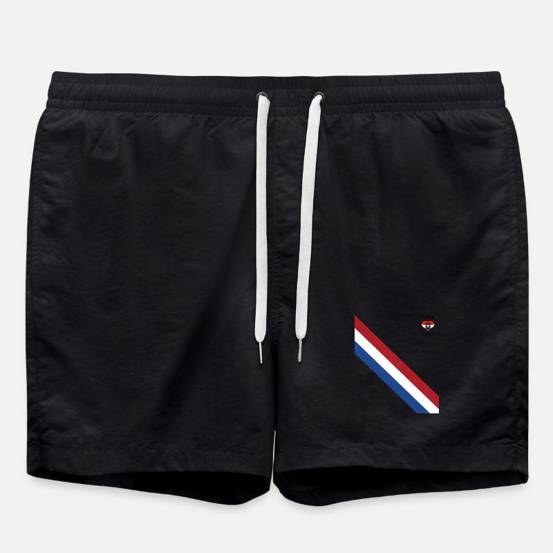 Großer niederländischer Sieg - Badeshorts - Schwarz