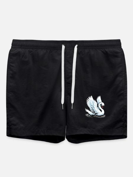 Swan - Swim Trunks - black