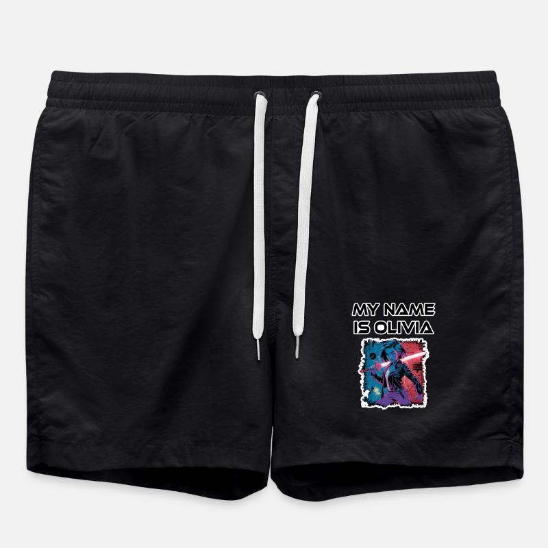 Mein Name ist Olivia 2026 - Badeshorts - Schwarz