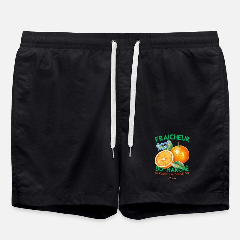 Fraicheur du marché - Badeshorts - Schwarz