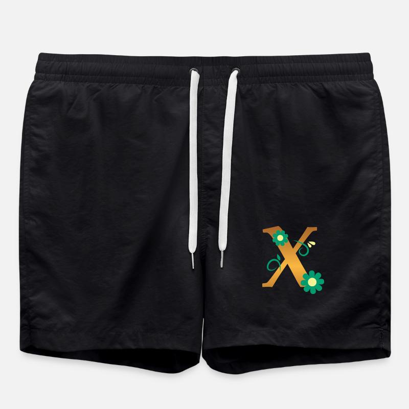 X - Short de bain - noir