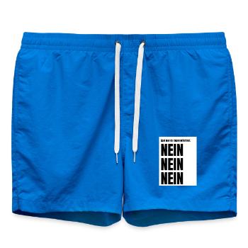 Egal_was_du_sagen_moechtest - Badeshorts - Cobalt blue - Vorne
