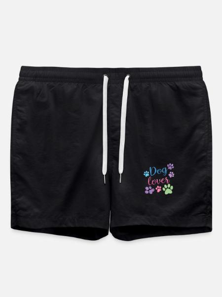 Dog Lovers - Swim Trunks - black