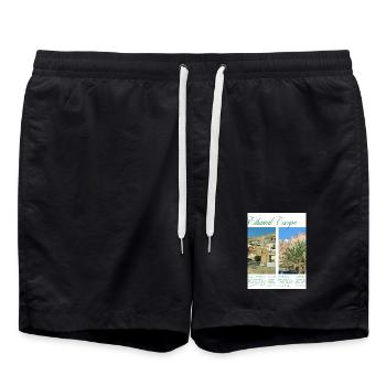 URBEX_PESCADERIA - Short de bain - noir - Devant - AI Model Male 185 light (185cm)