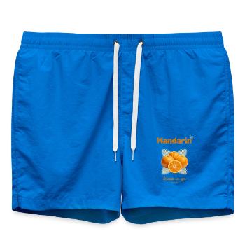 Mandarines | Snack à emporter - Short de bain - cobalt blue - Devant