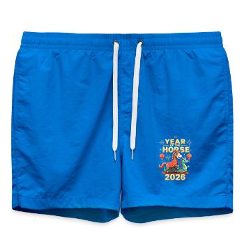 Chinese New Year Of The Horse 2026 - Badeshorts - Cobalt blue - Vorne