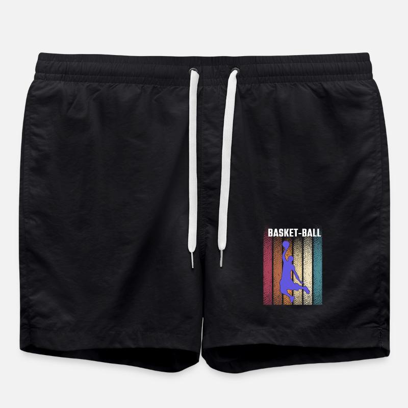 Basket-ball - Short de bain - noir