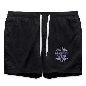 Femme du Pound - Short de bain - noir - Devant - AI Model Male 185 light (185cm)
