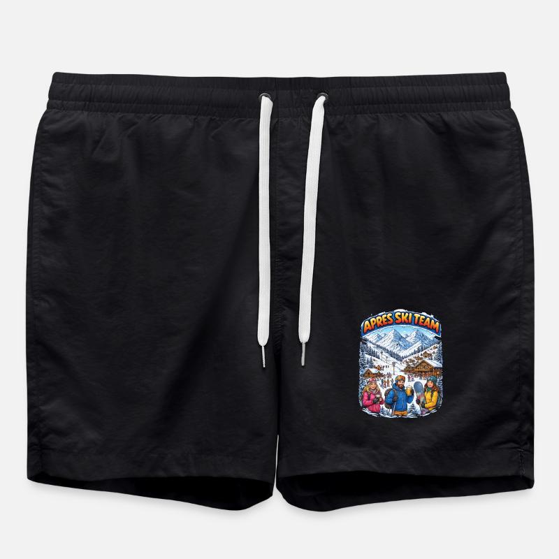Après Ski Team Bergidyll - Short de bain - noir