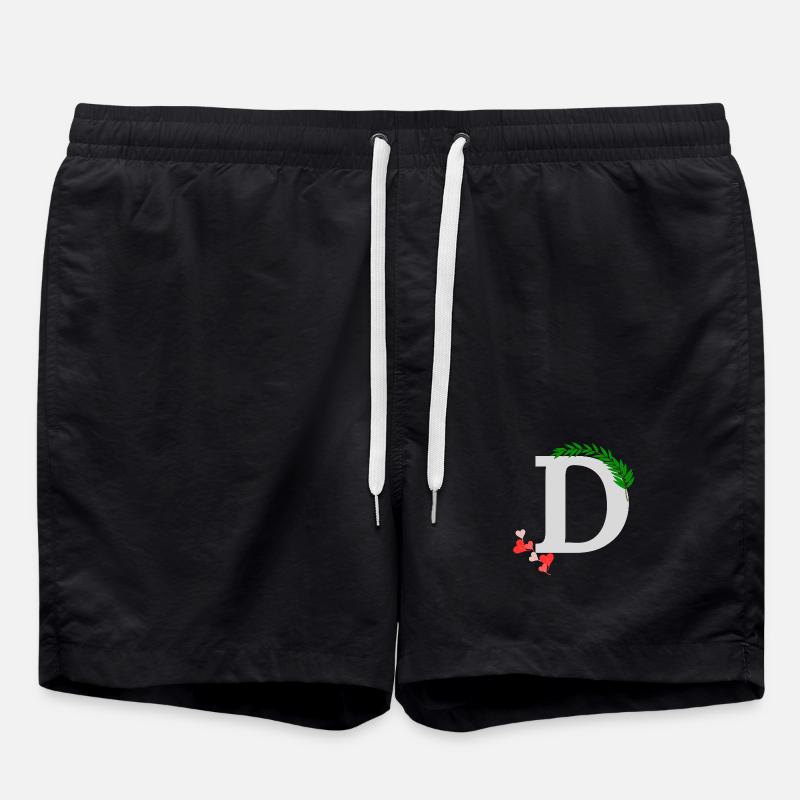D - Swim Trunks - black