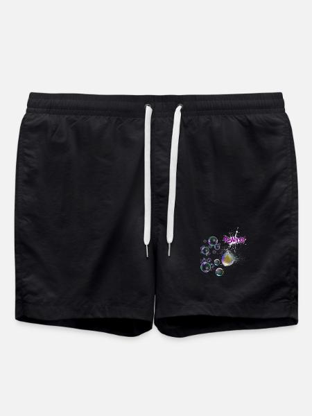 Reality Splash Neon Bubbles - Swim Trunks - black