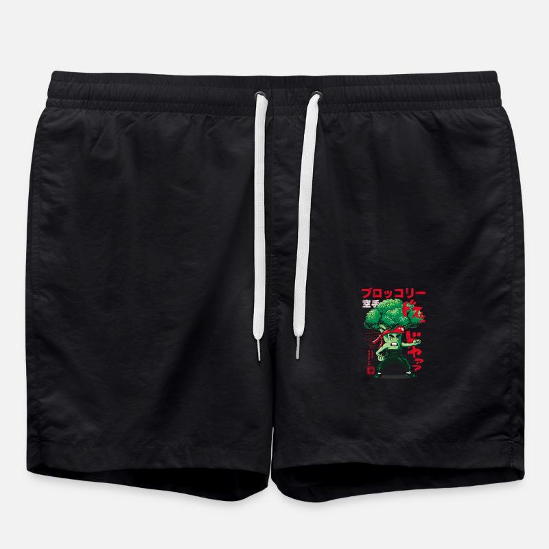 Japon Broco lee funny - Short de bain - noir