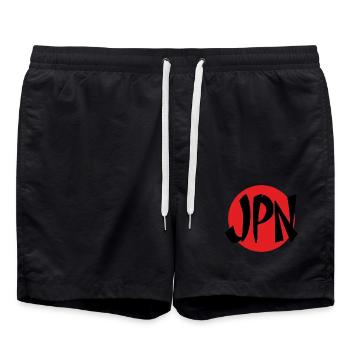 Culture and Tradition Japan - Swim Trunks - black - Front - AI Model Male 185 light (185cm)