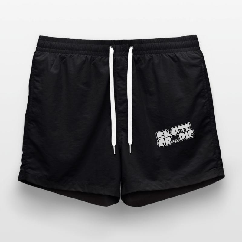 Skate oder stirb - Skateboarden Badeshorts