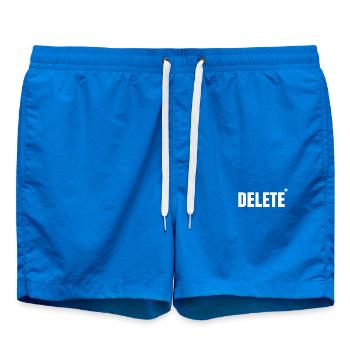 Computer Freak. LÖSCHEN - Badeshorts - Cobalt blue - Vorne