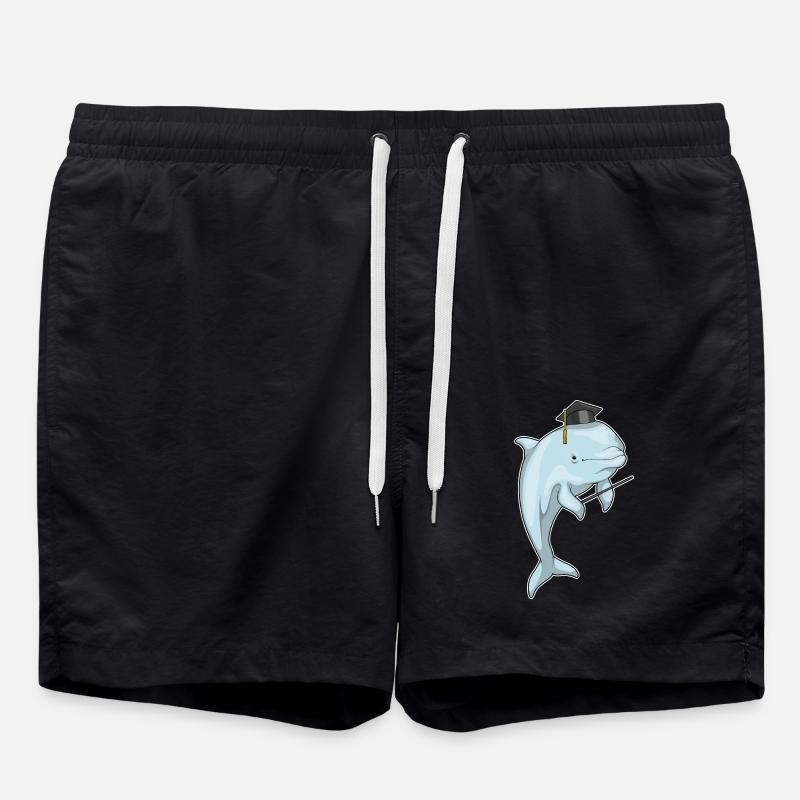 Cylindre du professeur Delfin - Short de bain - noir