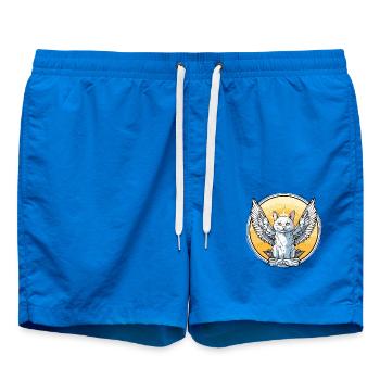Chat avec des ailes - Short de bain - cobalt blue - Devant