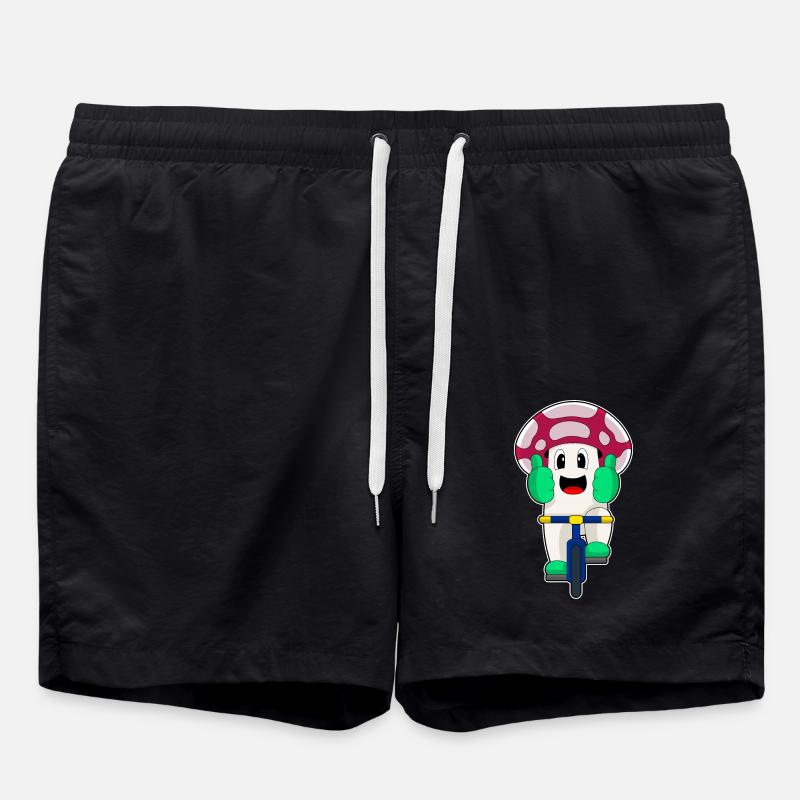 Vélo champignon - Short de bain - noir