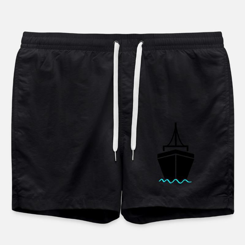 Ship 2 - Swim Trunks - black